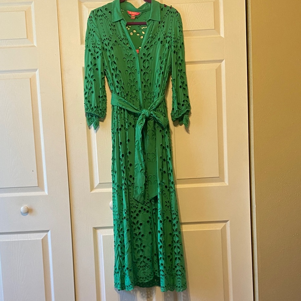 Lilly Pulitzer Amrita Eyelet Maxi Dress